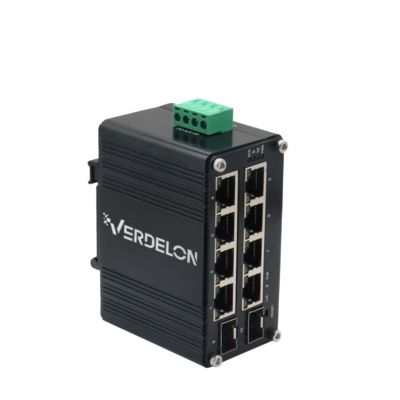 Industrial Managed Compact 8 Port Ethernet Switch