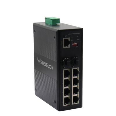 Industrial Managed 8 Port PoE+ Switch