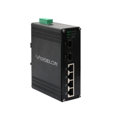 Industrial Unmanaged 4 Port PoE+ Switch