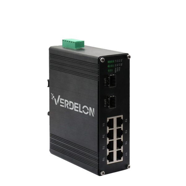 Industrial Unmanaged 8 Port PoE+ Switch