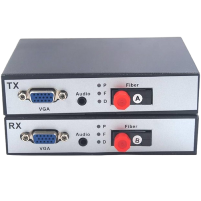 Fiber to VGA Media Converter (Pair)