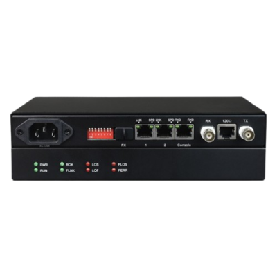 Managed TDM over IP Media Converter (Pair)