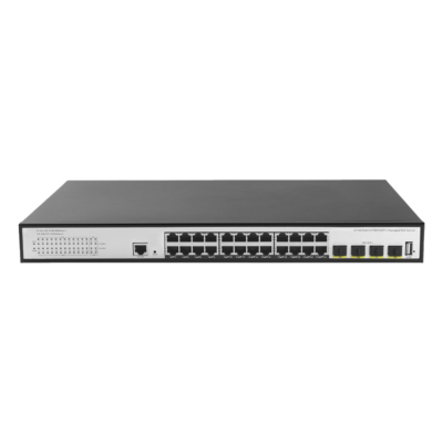 L3 Managed 24 Port 10G PoE+ Switch