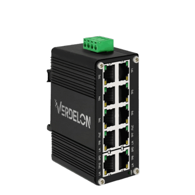 Industrial Unmanaged Compact 8 Port PoE+ Switch