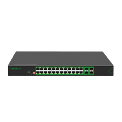 Commercial Managed 24 Port PoE+ Switch